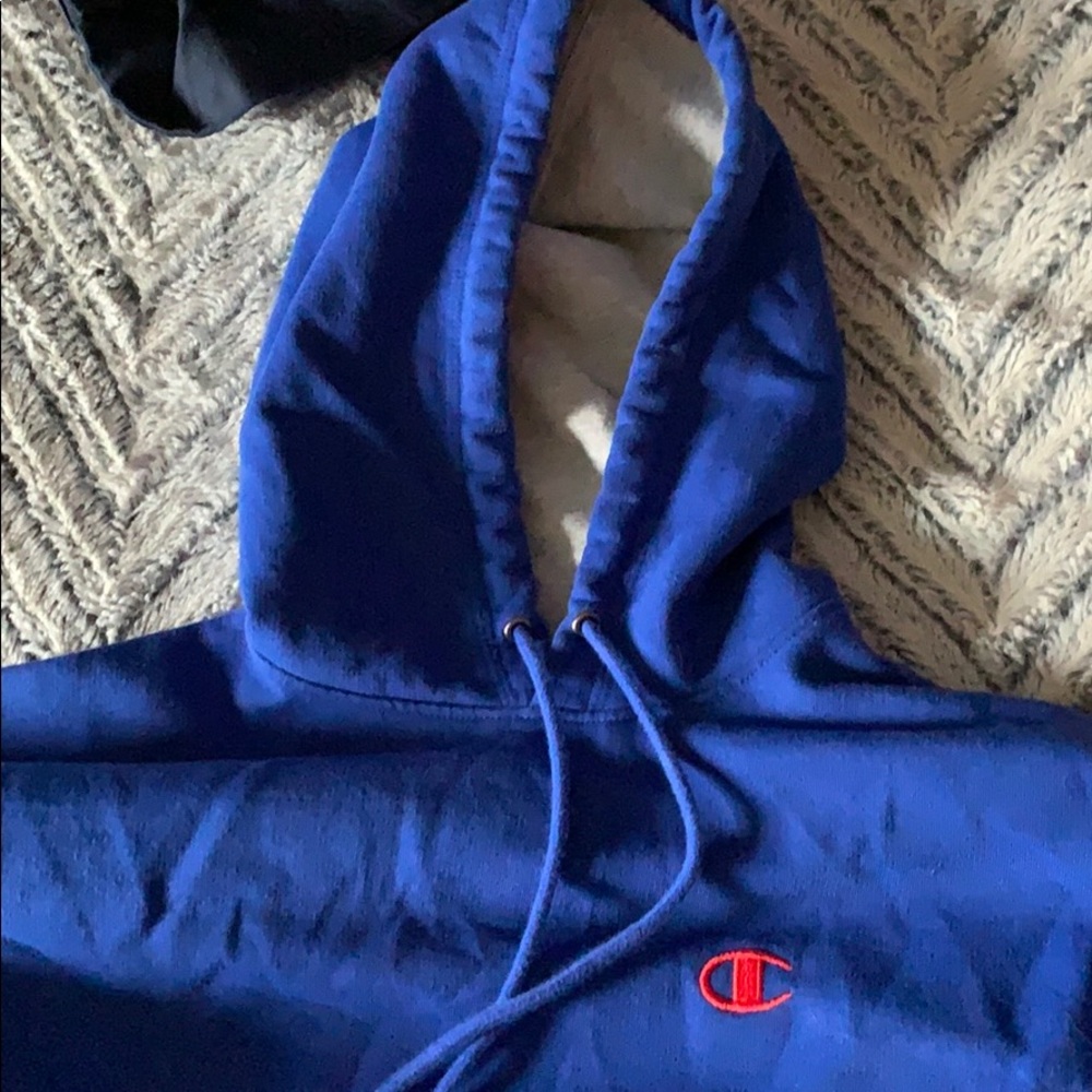 Royal blue champion sweatshirt - Picture 3 of 4